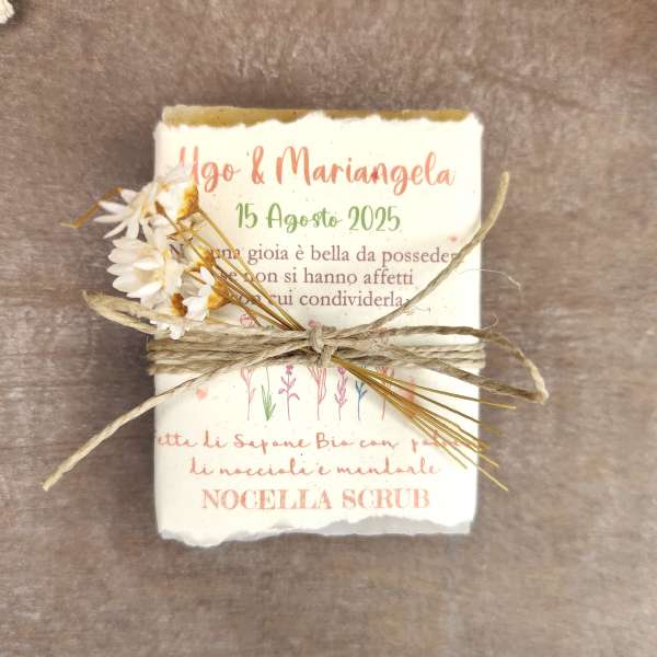 mini bomboniera sapone artigianale bio